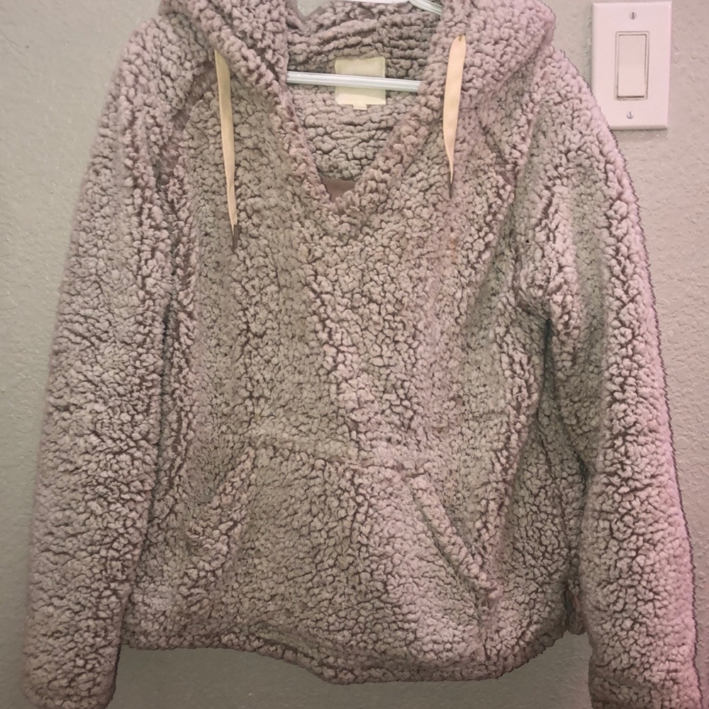 A big fluffy sweater